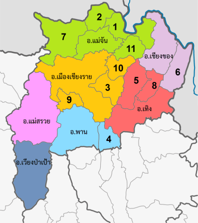 chiang_rai-main_amphoe_map